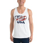 USA Jeep Grill Unisex Tank