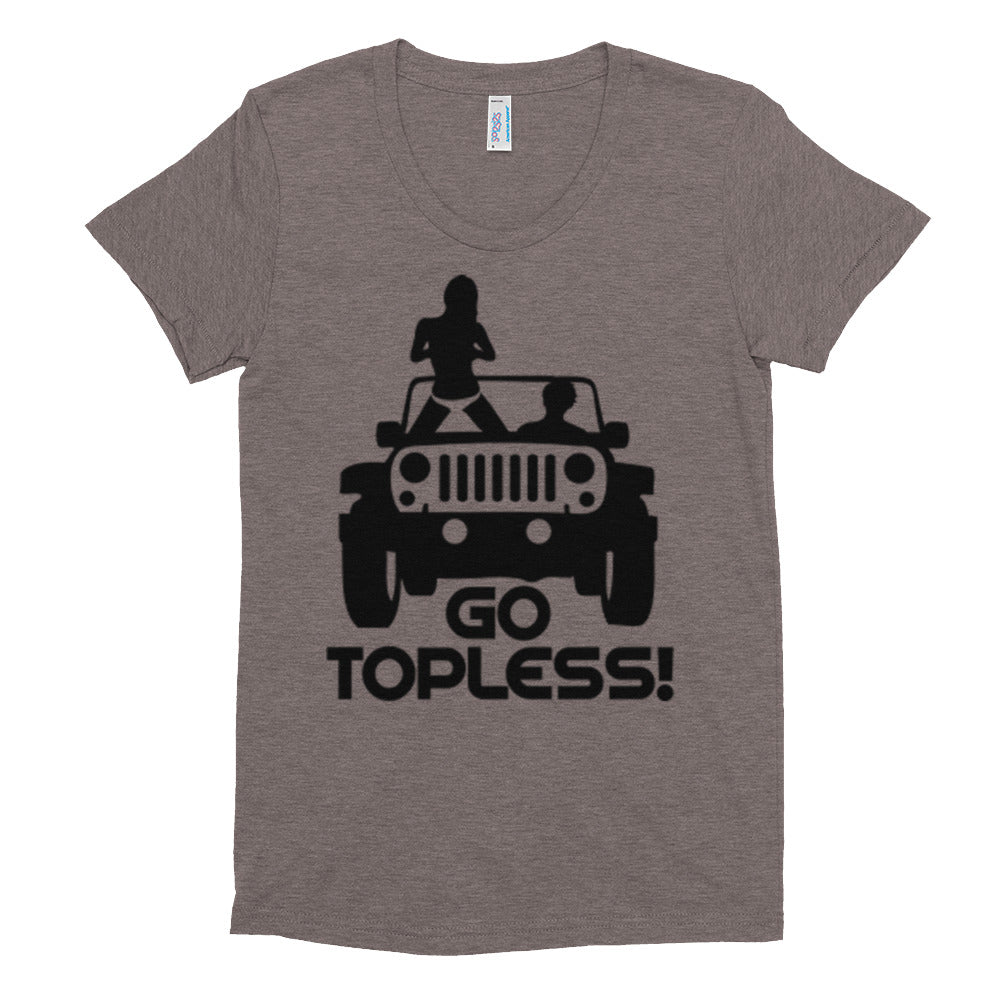 Go Topless Women's Crew Neck T-shirt