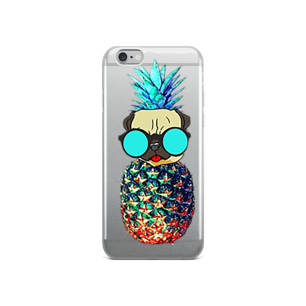 Pineapple Pug iPhone Case