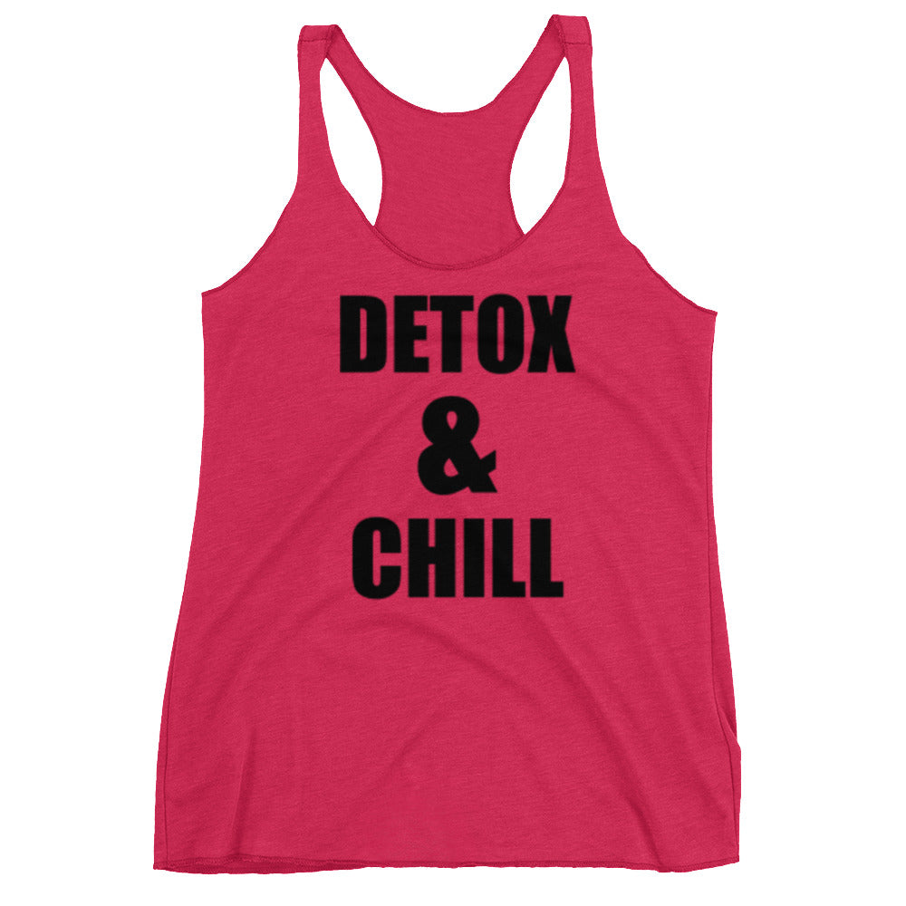 Detox & Chill Women's Racerback Tank