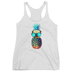 Pineapple Pug Women's Racerback Tank