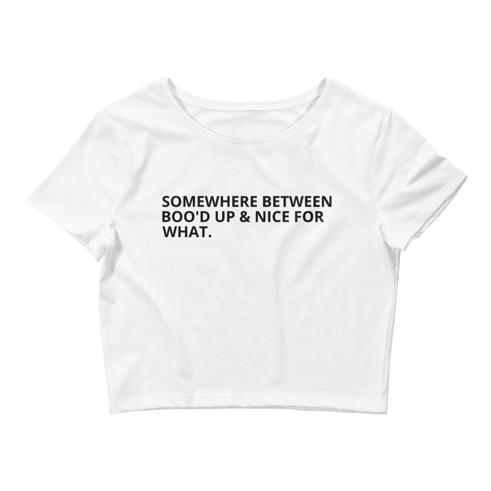 Nice For What Crop Tee