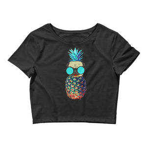 Pineapple Pug Women’s Crop Top