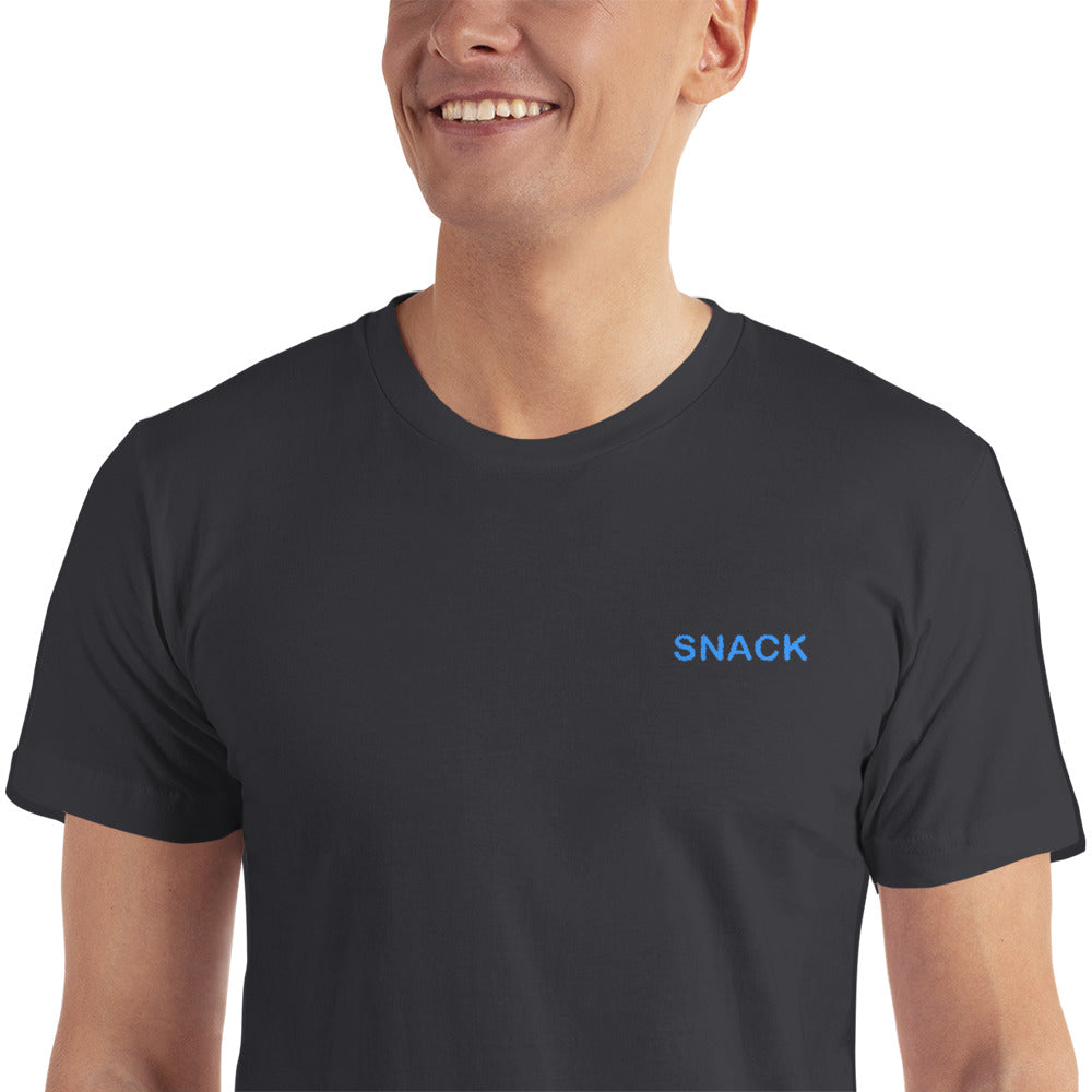 Snack Unisex Embroidered T-Shirt