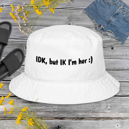 I Am Her bucket hat