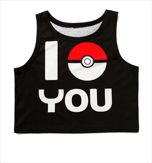 Gotta Catch Em All Crop Top