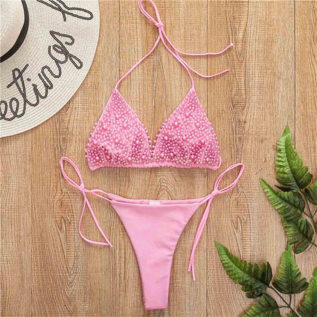 Luxury Pearl Bikini Set