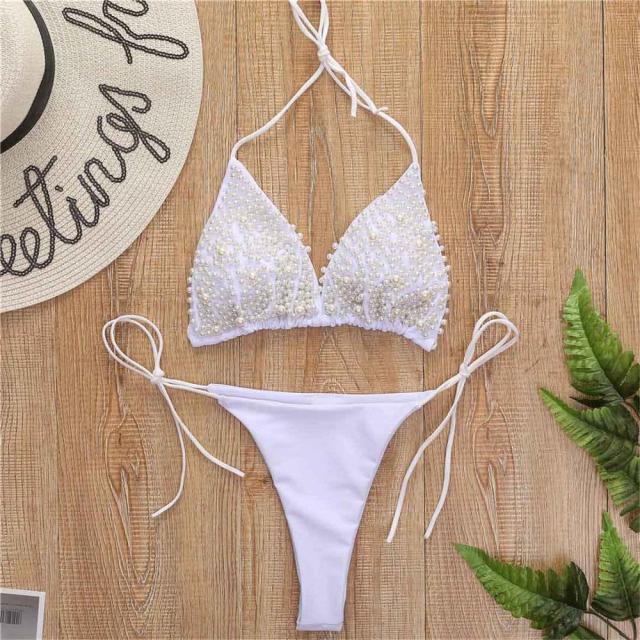 Luxury Pearl Bikini Set