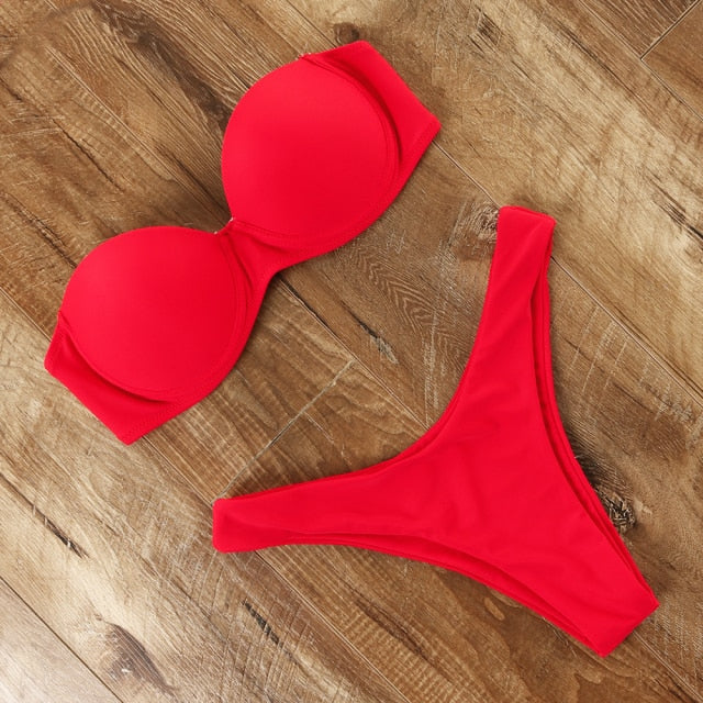 Key Largo Strapless Bikini Set