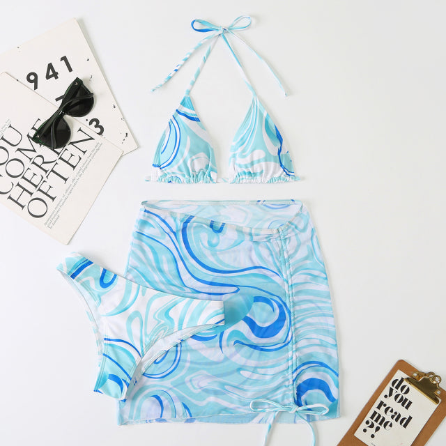 Retro Renegade 3 Piece Bikini Set
