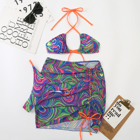 Retro Renegade 3 Piece Bikini Set