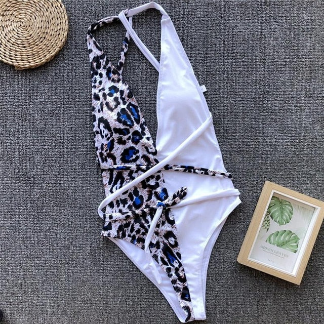 Leopard Goddess One Piece & Cover Up