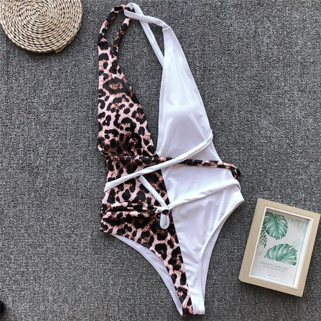 Leopard Goddess One Piece & Cover Up