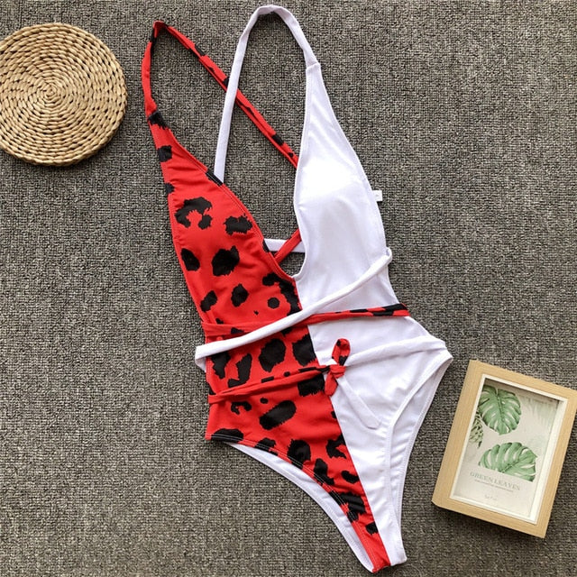 Leopard Goddess One Piece & Cover Up