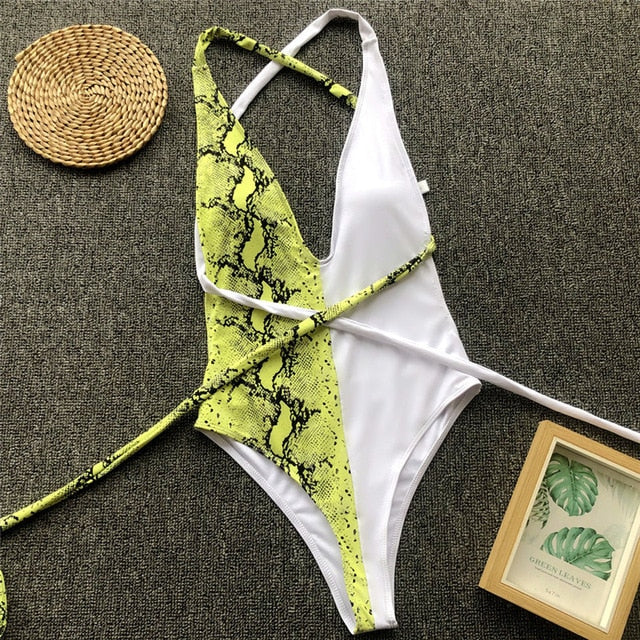 Leopard Goddess One Piece & Cover Up