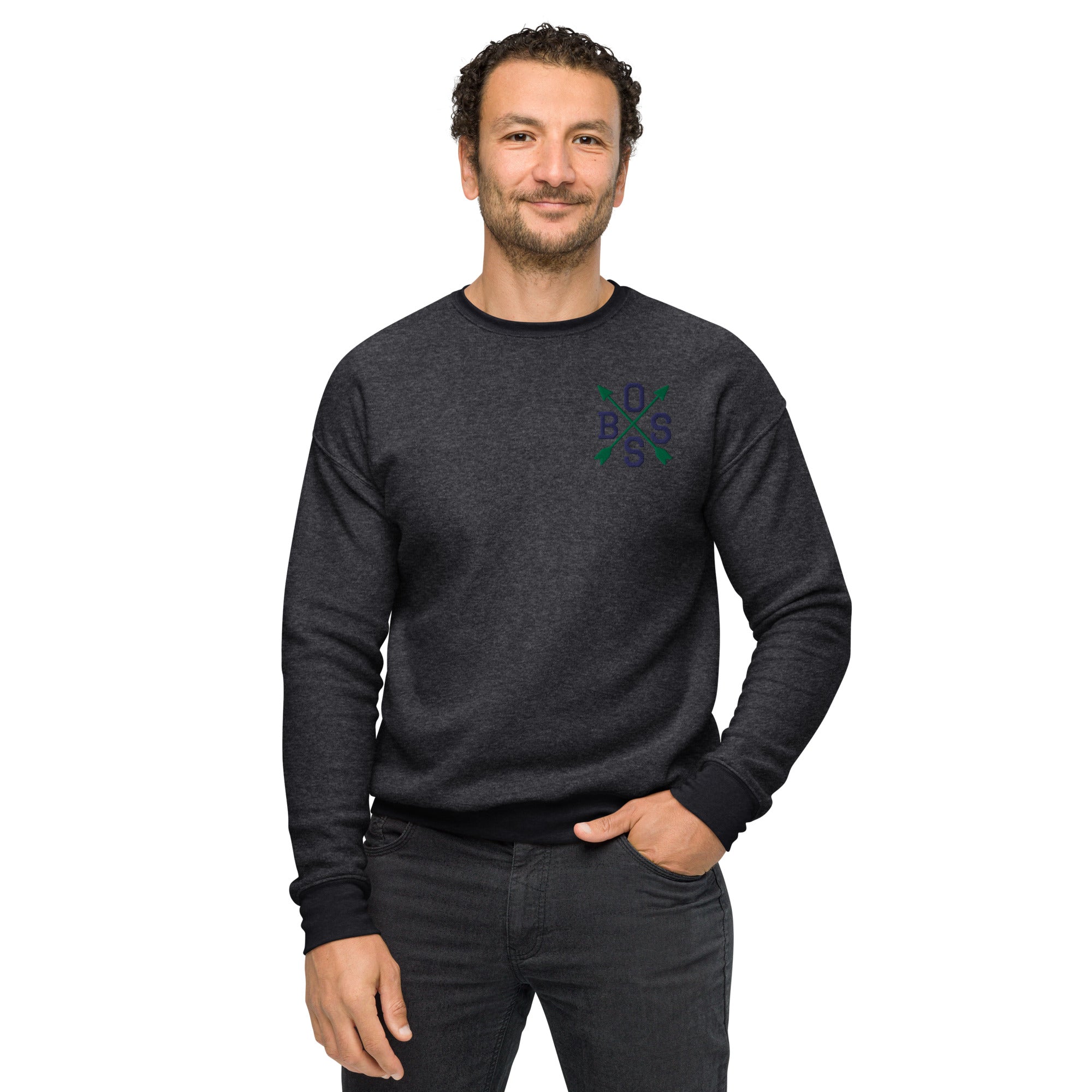 Boss Sueded Fleece Sweatshirt