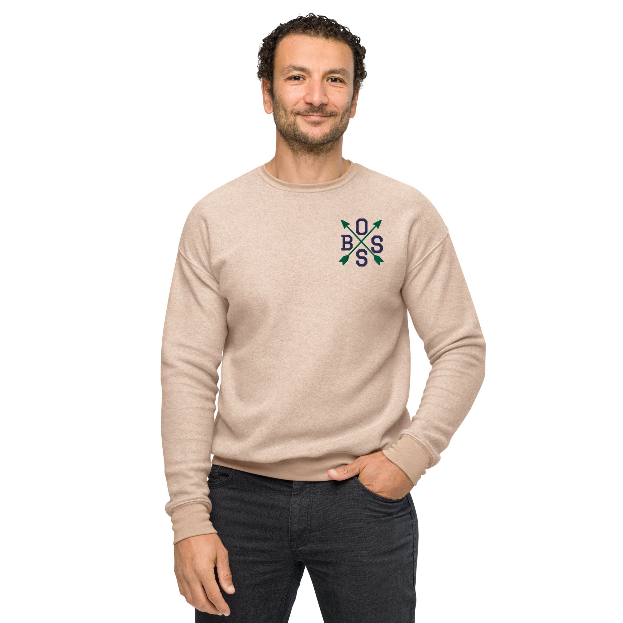 Boss Sueded Fleece Sweatshirt