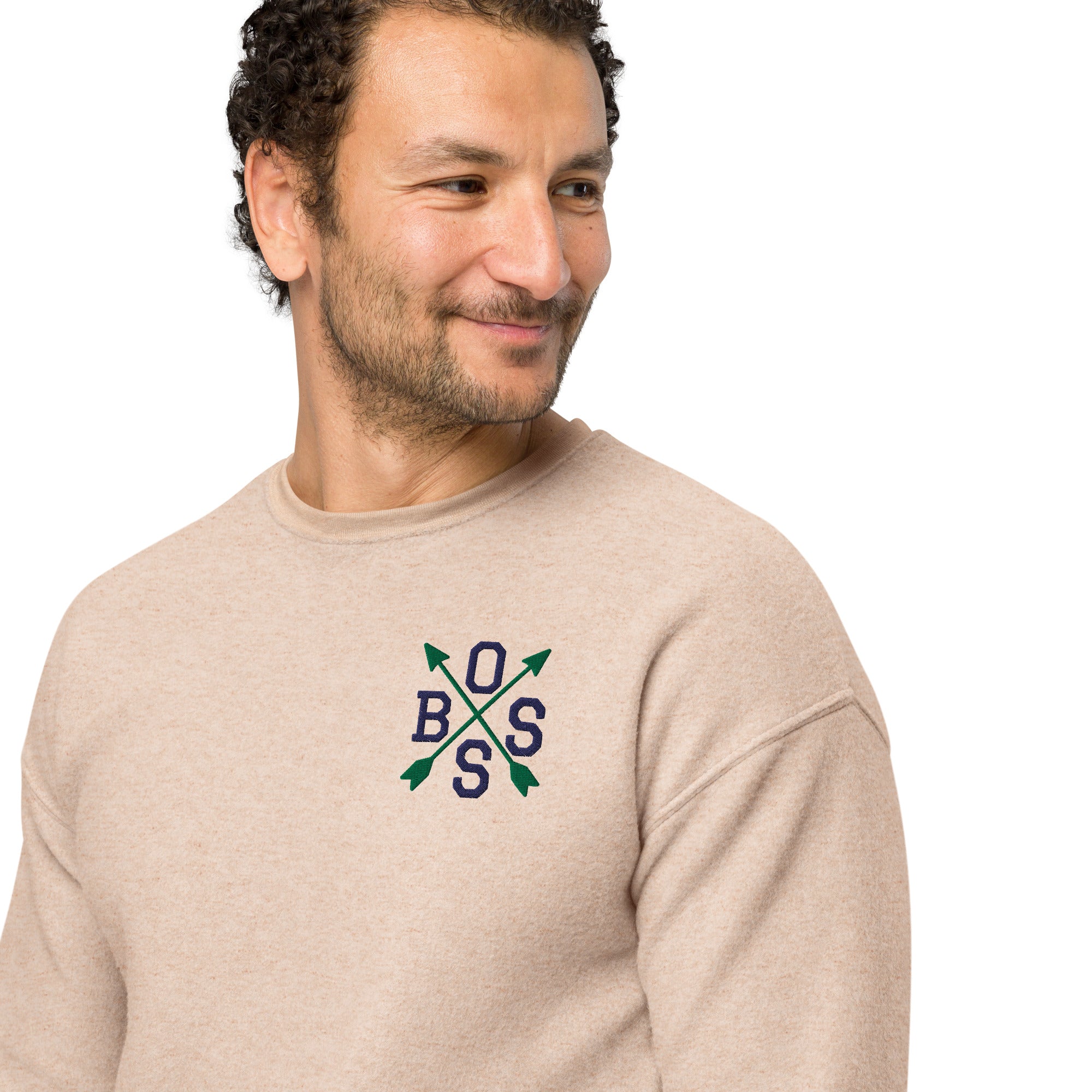 Boss Sueded Fleece Sweatshirt